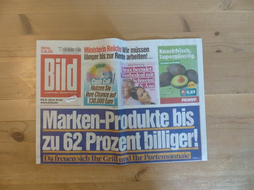 Bildzeitung 2025 ein - 13.06.2025, (ein