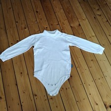 Body langarm weiß Rollkragen Smily Gr. 98