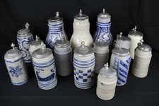 15x Steinkrug Maßkrug