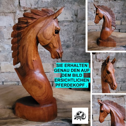 Pferdekopf aus holz - pferdekopf,