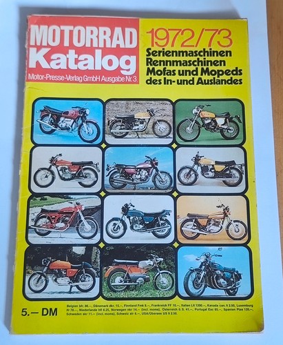 Motorrad katalog 1972 - motorrad, 1972/73