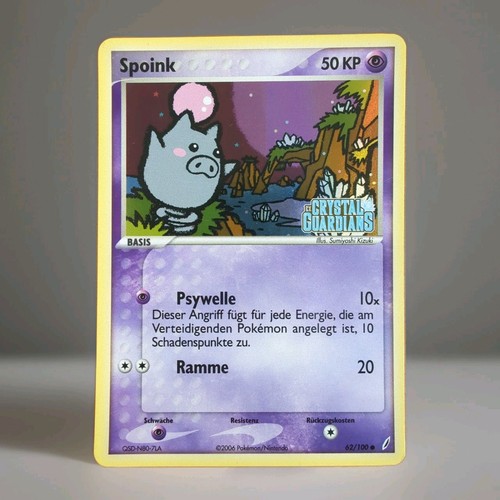 Spoink stamped reverse holo - spoink,