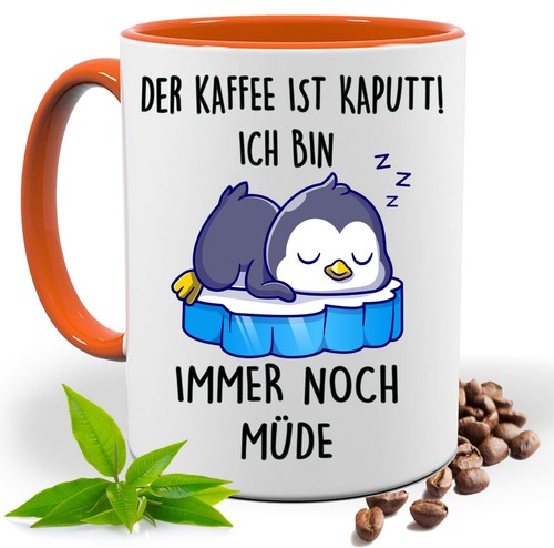 Lustige bedruckte tasse der - bedruckte,