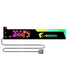 RGB-Grafikkarten-Unterstützungshalterung Acryl-GPU-Halter Großer 4-poliger