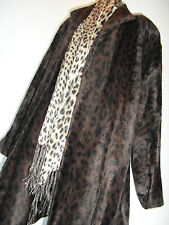 RIANI - Mantel Leo Pelzimitat Oversized - Gr. 38 40 M