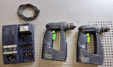 Festo Festool 2xCDD 12 ES mit Akkus, MC15 Schnelladegerät gebraucht