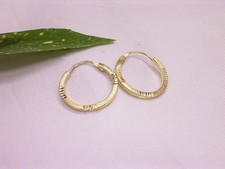 8 KARAT, 333 GELBGOLD PAAR