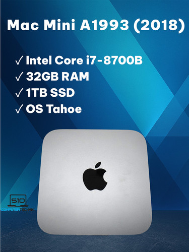 Apple mac mini 2018 a1993 - 2018,