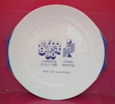 Expo Luxembourg 1990 V&B Teller Culinary World Cup Vintage Rar 