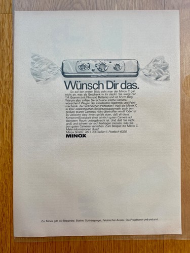 Minox wünsch dir das kamera - wünsch,