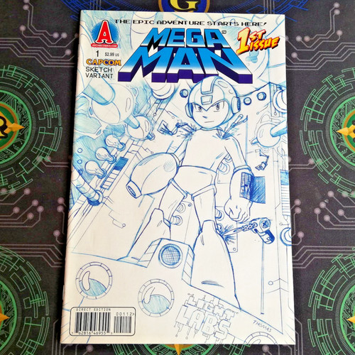 Mega man sketch - mega, variant