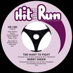 Bobby sheen too many to - bobby,