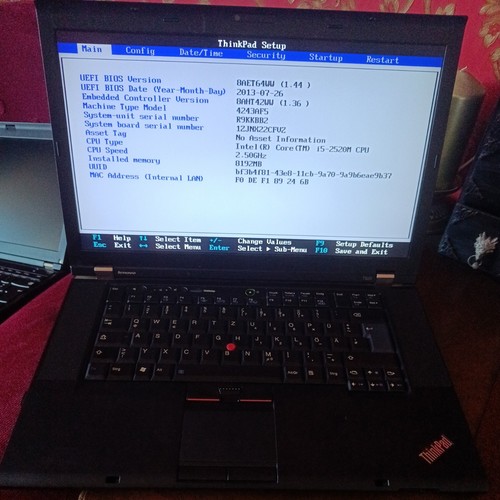 Lenovo thinkpad t520 notebook - lenovo,