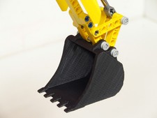 Excavator bucket for lego - excavator,