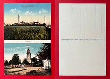 AK PRATAU bei Wittenberg um 1910 Nährmittelfabrik Milka und Kirche     ( 144832