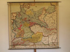 Wandkarte Deutsches Reich