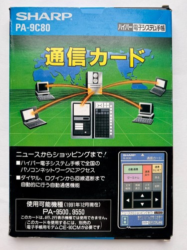 Sharp 9c80 communication - pa-9c80, "communication
