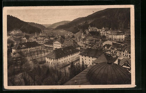 Ansichtskarte blasien - ansichtskarte, st.