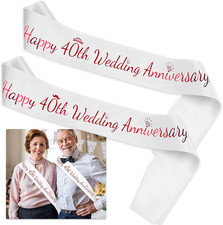 Glückwunsch Schärpe 40 Jahre