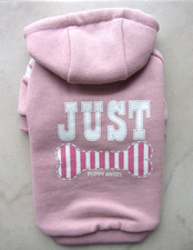 Puppy Angel Kapuzenpullover kleine Hunde rosa Gr.: S/M gebraucht Baumwolle