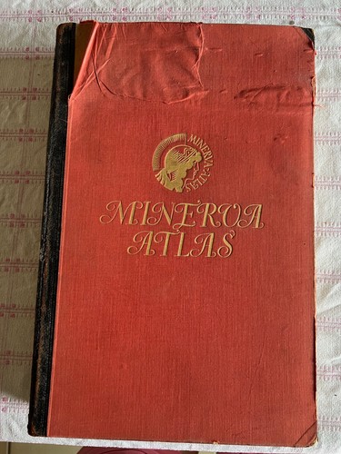 Antique minerva atlas - antique, 1926