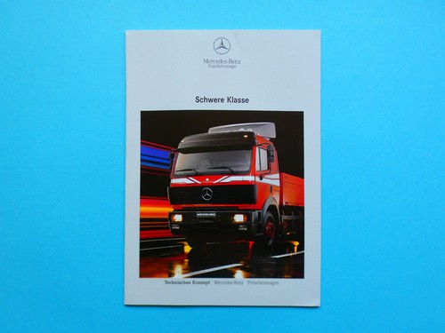 Prospekt lkw mercedes - -,