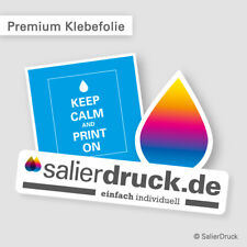 Klebefolie bedrucken - Premiumklebefolie - lange Haltbarkeit - mit Wunschdruck