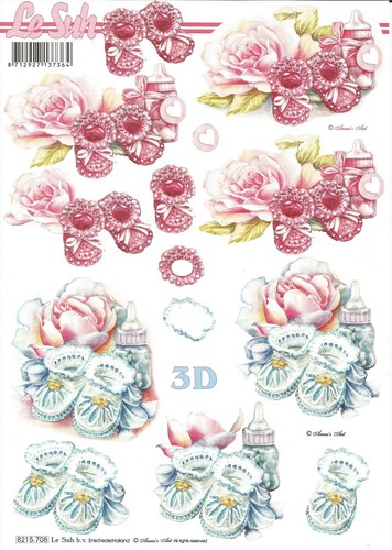 Bogen babyschuhe - ✂, 3d-bogen