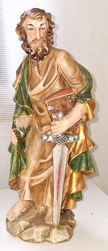 Holzfigur geschnitzt hl - holzfigur, geschnitzt,