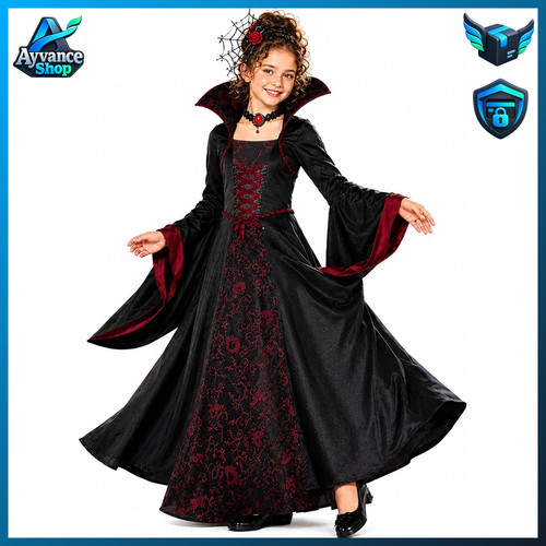 Gothic vampirkostüm umhang - vampirkostüm,
