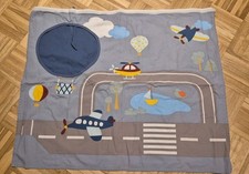 Vorhang Bettvorhang für Kinderbett Hochbett von Flexa Fahrzeug Auto Flugzeug 