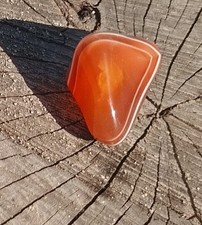 Bänder-Karneol,Brasil aus meiner Sammlung.Trommelstein.