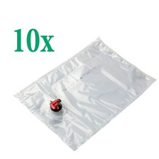 10 Stück Bag in Box 5 L Liter
