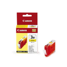 Canon BCI-3eY Original Tintenpatrone Gelb (4482A002) für i550 Serie, BJC-3000 Se