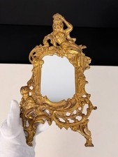 Antik Jugendstil Wandspiegel