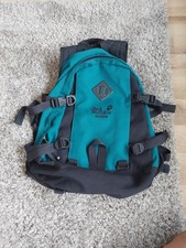 Rucksack Jack Wolfskin Madison, schwarz-türkis, wie Neu!