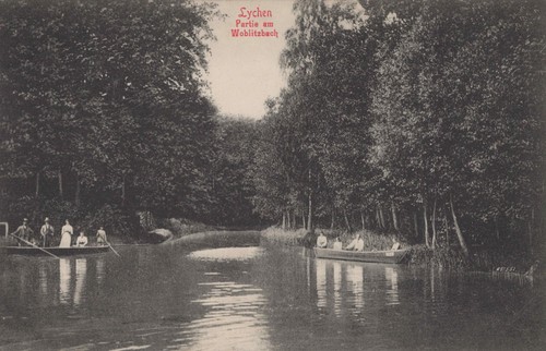 Alte ansichtskarte lychen - alte,