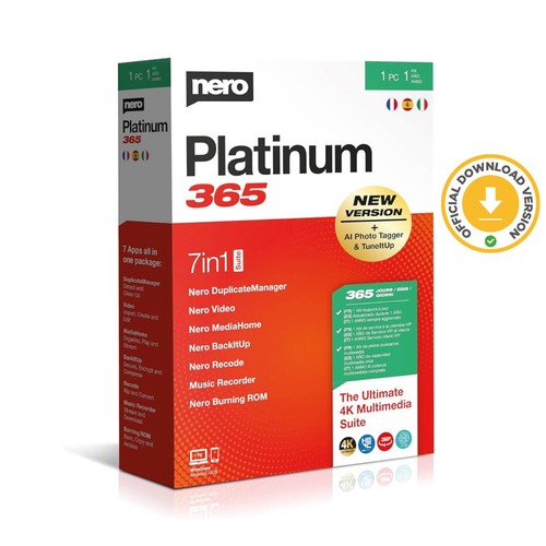Nero platinum 365 - nero, 1