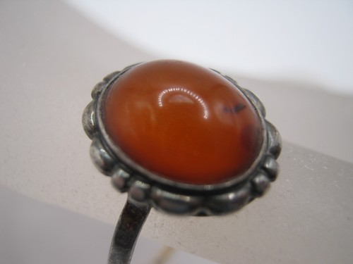 Vintage silberring echt - vintage,
