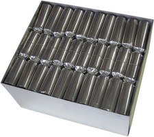 1 Knallbonbon silber 22 cm