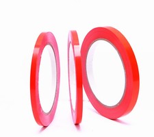 AVO Zierlinienband Fineline Tape Linierband Konturenband rot 9mm x 66 meter F249