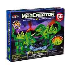MagCreator 2-in-1 DINOS Mags - 3D MAGNETAUFBAU - 56 Stück - NEU