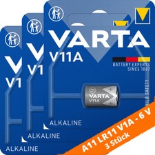 3 x Varta Alkaline V11A A11