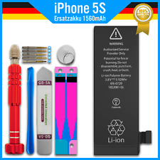 Ersatz Akku für Original iPhone 5S 5 S Batterie Battery 1560mah  Accu + Werkzeug