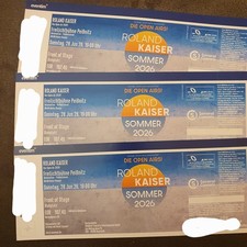 Ticket fos roland kaiser - ticket,