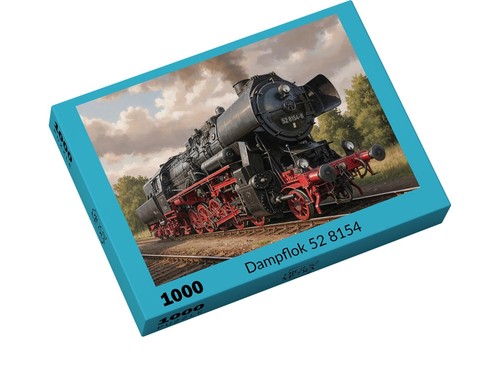 Eisenbahn puzzle dampflok - eisenbahn, -dampflok