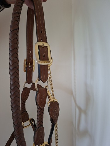 Leder halfter geflochten - halfter,