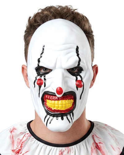 Killerclown maske weiße - killerclown,