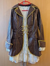 Piraten Kostüm Kleid Damen Gr