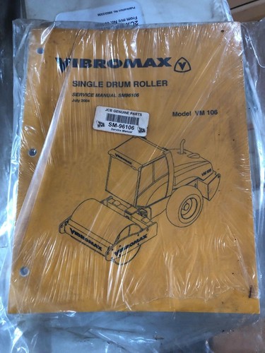 Jcb vibromax 106 single - vibromax,